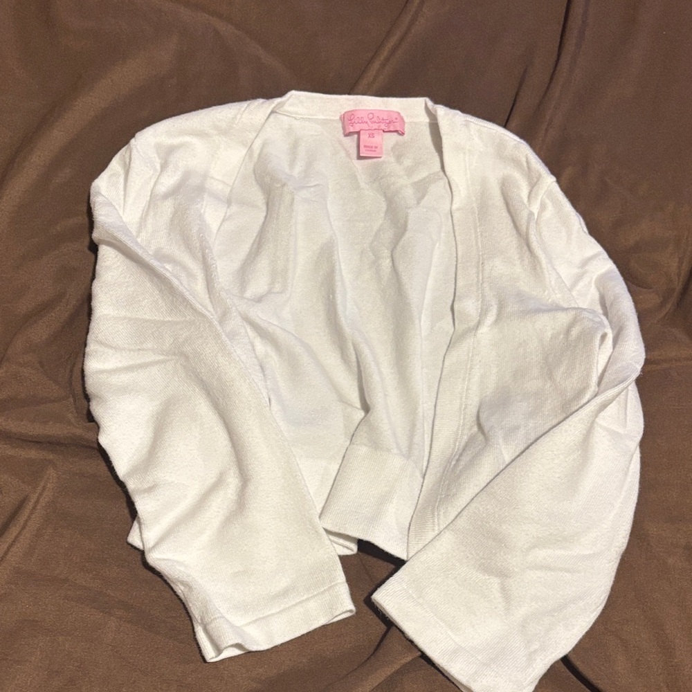 Lilly Pulitzer Cream Cardigan